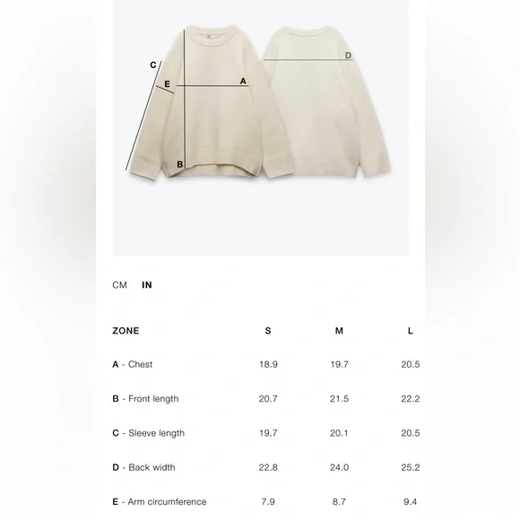 NWOT. Zara wool blend sweater. Round neck, ribbed sleeves. Sits at waist. Pink - Picture 13 of 13